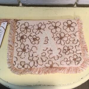 New Noor-e-Noire Letter “A” Cosmetic Bag